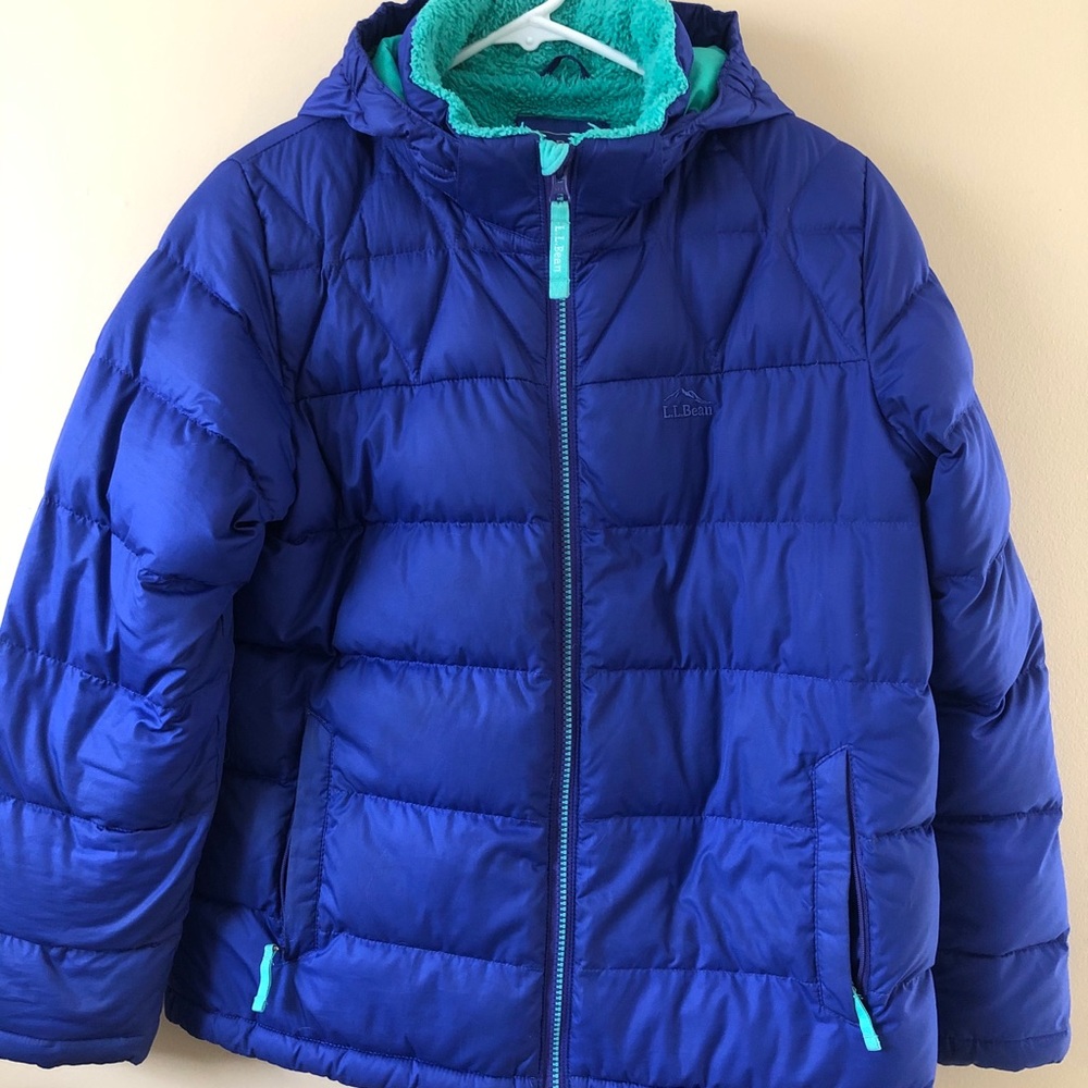 Girls LLBean heavy winter coat